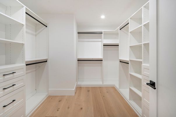 Interior, Recessed Lighting, Walk-in Closets, Wood Texture Flooring
