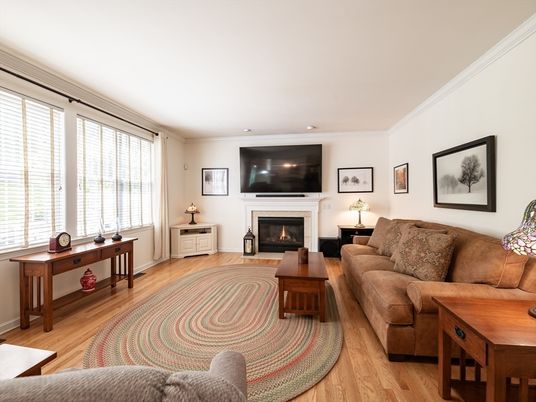 Fireplace, Interior, Living room, Wood Texture Flooring