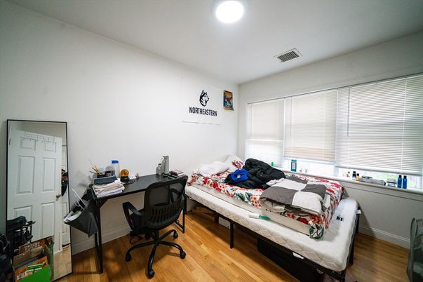 Bedroom, Home Office, Interior, Wood Texture Flooring