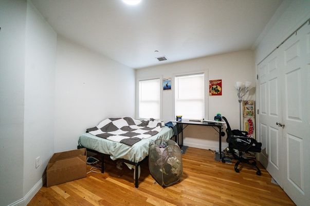 Bedroom, Home Office, Interior, Wood Texture Flooring