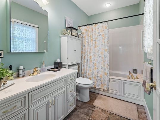 Bathroom, Interior, Recessed Lighting