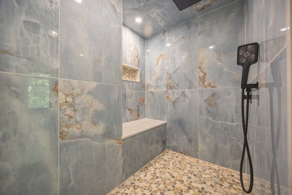 Bathroom, Interior, Recessed Lighting