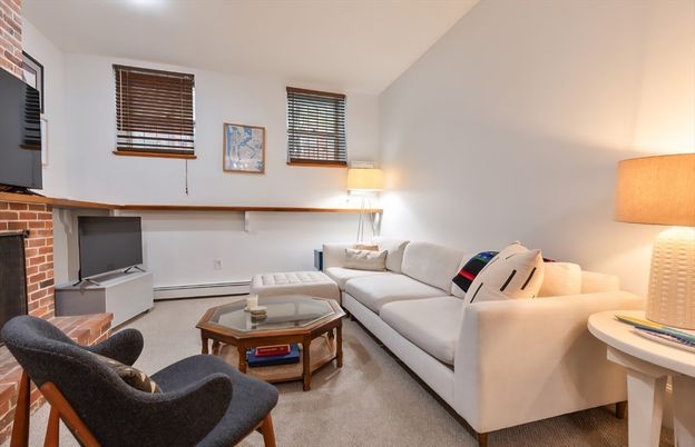 Interior, Living room, Stone Walls