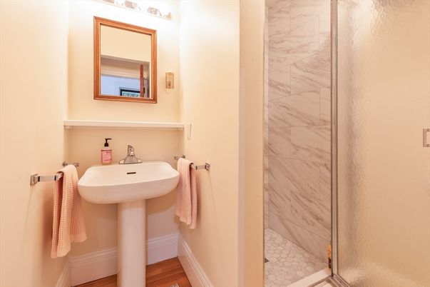 Bathroom, Interior, Marble Walls