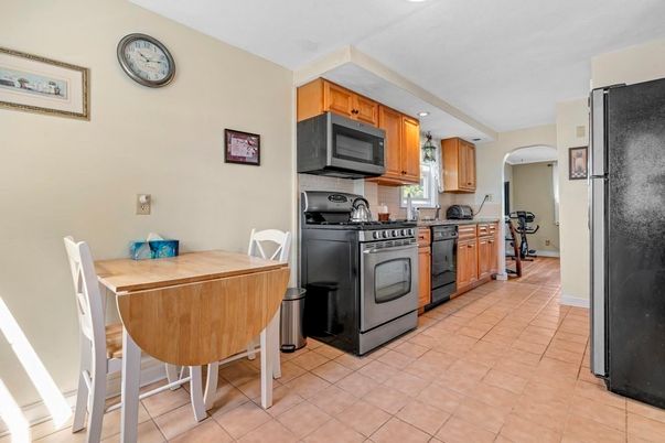 Dining room, Interior, Kitchen, Recessed Lighting