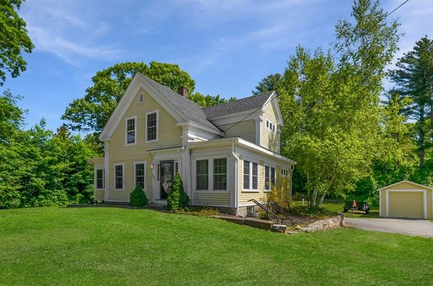 Backyard, Detached Garage, Exterior, Facade, Farmhouse