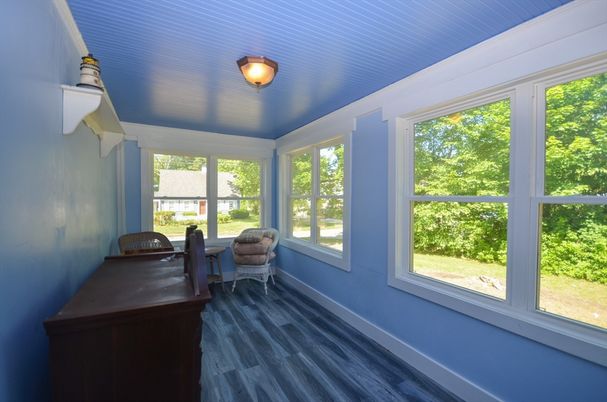 Interior, Sun Room, Wood Texture Flooring