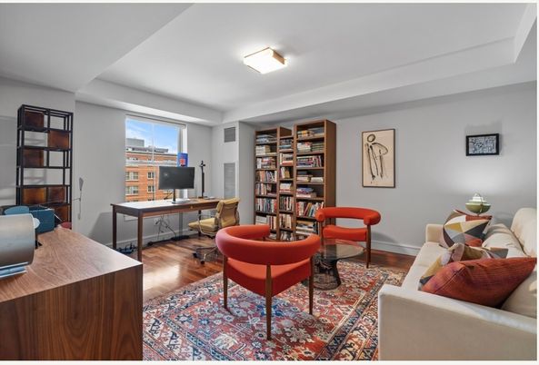 Home Office, Interior, Wood Texture Flooring