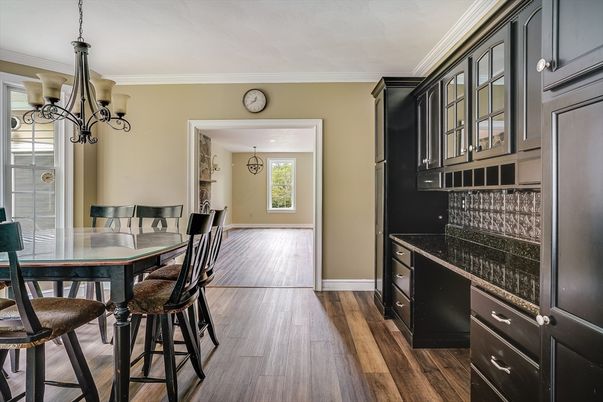 Dining room, Interior, Wood Texture Flooring