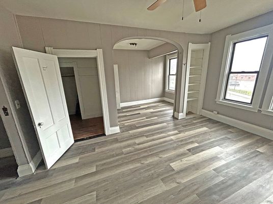 Empty room, Interior, Wood Texture Flooring