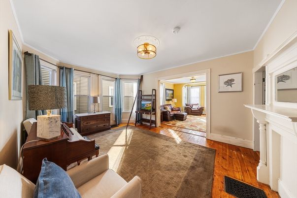 Fireplace, Interior, Living room, Piano, Wood Texture Flooring