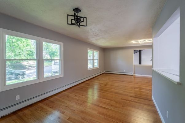 Empty room, Interior, Wood Texture Flooring