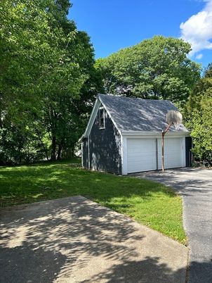 Backyard, Detached Garage, Exterior
