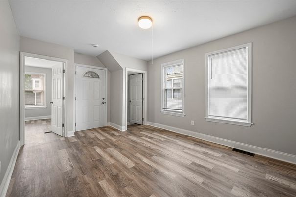 Empty room, Interior, Wood Texture Flooring