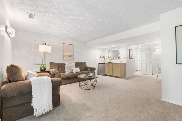 Interior, Kitchen, Living room, Recessed Lighting