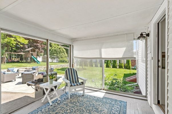 Interior, Sun Room, Wood Texture Flooring