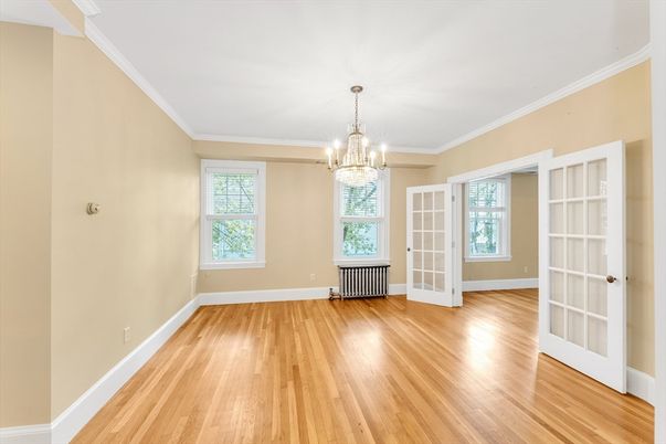 Chandelier, Empty room, Interior, Wood Texture Flooring