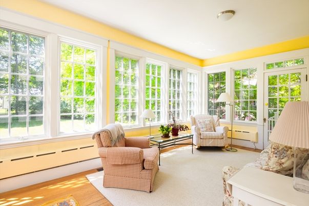 Interior, Living room, Sun Room, Wood Texture Flooring