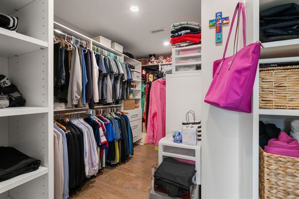 Interior, Recessed Lighting, Walk-in Closets, Wood Texture Flooring