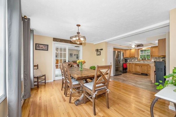 Dining room, Interior, Kitchen, Wood Texture Flooring