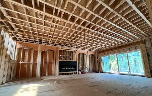 Fireplace, Interior, Wooden Beams, Wooden Walls