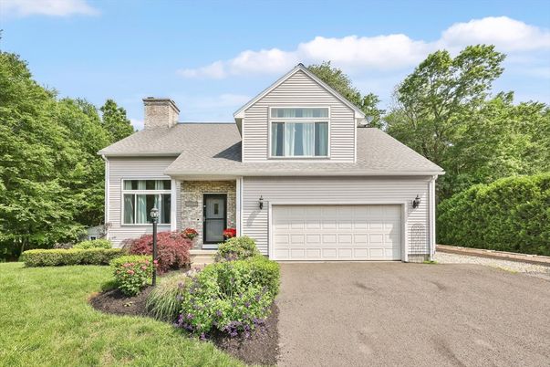 Attached, Exterior, Facade, Brick Facade, Farmhouse
