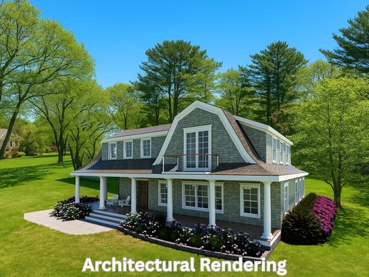 Backyard, Exterior, Facade, Farmhouse