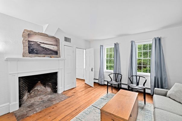 Fireplace, Interior, Living room, Wood Texture Flooring