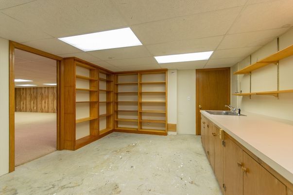 Interior, Recessed Lighting, Wooden Walls