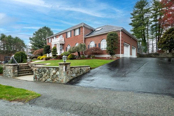 Attached, Exterior, Facade, Brick Facade, French Provincial