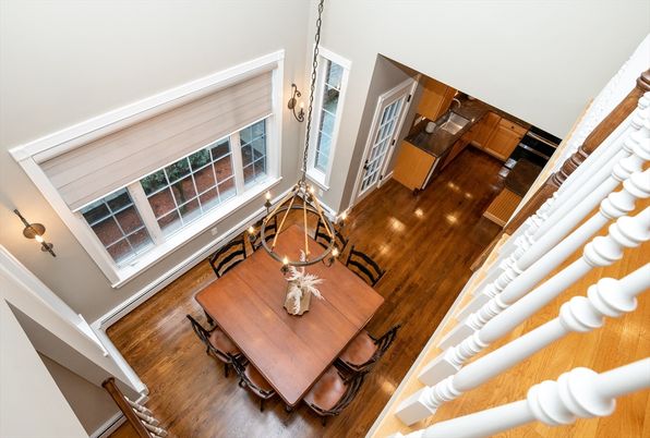 Dining room, Interior, Wood Texture Flooring