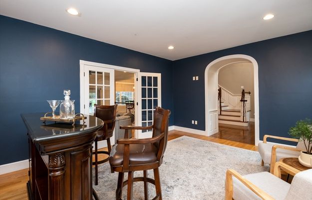 Interior, Recessed Lighting, Wood Texture Flooring