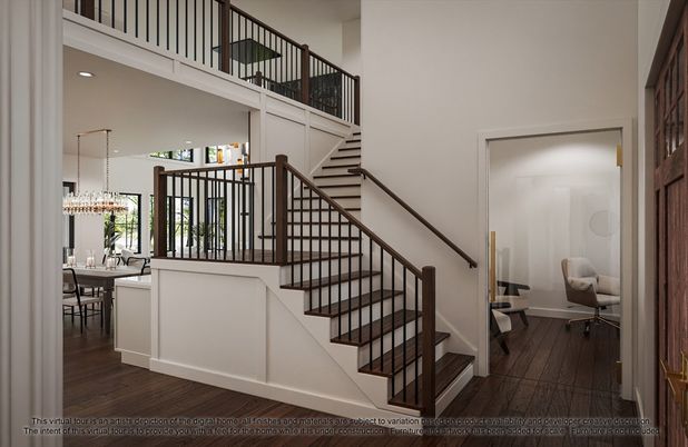 Chandelier, Dining room, Interior, Recessed Lighting, Wood Texture Flooring