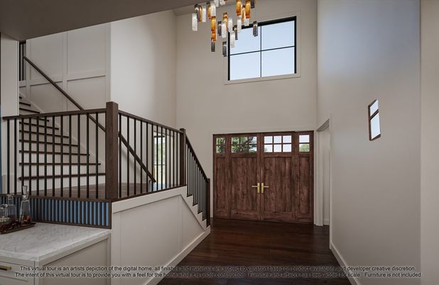 Chandelier, Interior, Wood Texture Flooring