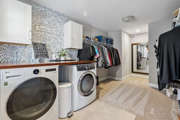 Interior, Recessed Lighting, Washer