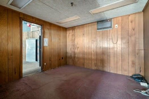 Empty room, Interior, Wooden Walls