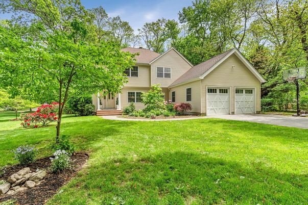 Attached, Backyard, Exterior, Facade, Farmhouse