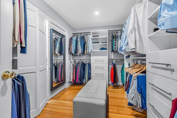 Interior, Recessed Lighting, Walk-in Closets, Wood Texture Flooring