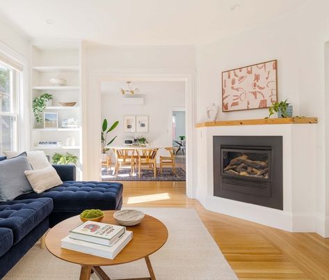 Dining room, Fireplace, Interior, Living room, Wood Texture Flooring