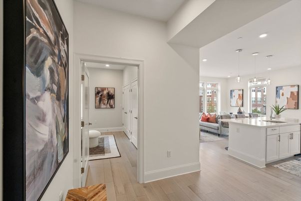 Interior, Pendant Lights, Recessed Lighting, Wood Texture Flooring