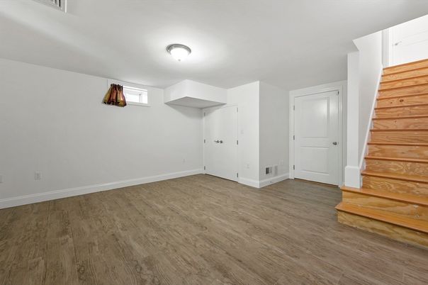 Empty room, Interior, Wood Texture Flooring
