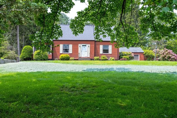 Attached, Backyard, Exterior, Facade, Cape Cod