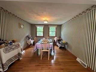 Dining room, Interior, Wood Texture Flooring