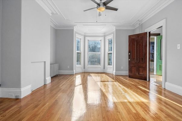 Empty room, Interior, Wood Texture Flooring