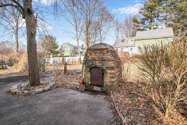 Backyard, Exterior, Fireplace
