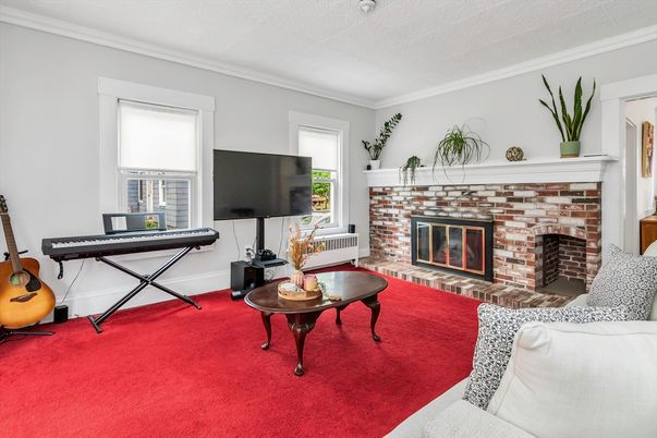 Fireplace, Interior, Living room