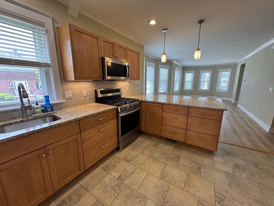 Interior, Kitchen, Pendant Lights, Recessed Lighting