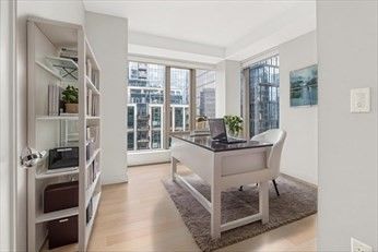 Home Office, Interior, Wood Texture Flooring
