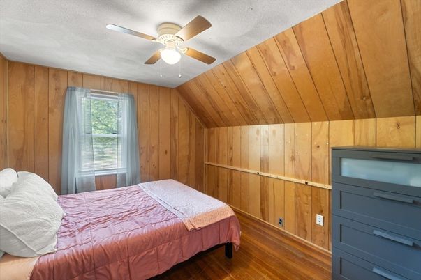 Bedroom, Interior, Wooden Ceilings, Wood Texture Flooring, Wooden Walls