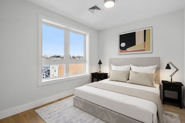 Bedroom, Interior, Water, Wood Texture Flooring